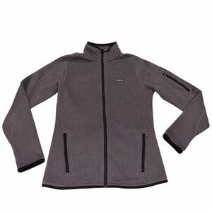 Patagonia Gray Better Sweater Jacket Women’s size Small